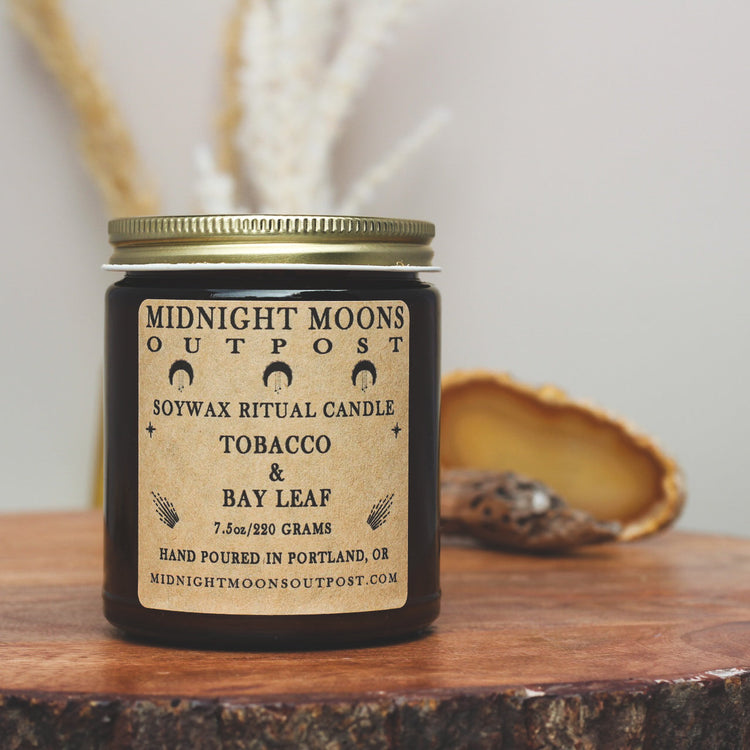 Tobacco & Bayleaf Soy Candle