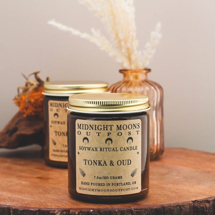 Tonka & Oud Soy Candle
