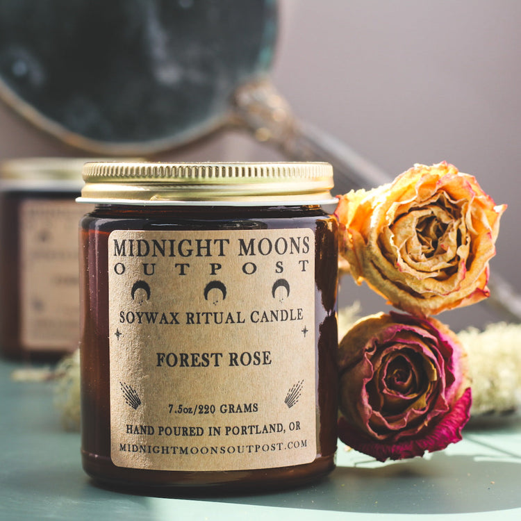 Forest Rose Soy Candle