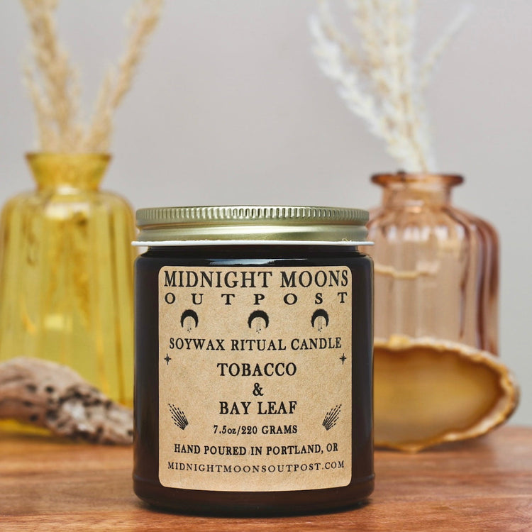 Tobacco & Bayleaf Soy Candle