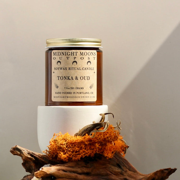 Tonka & Oud Soy Candle