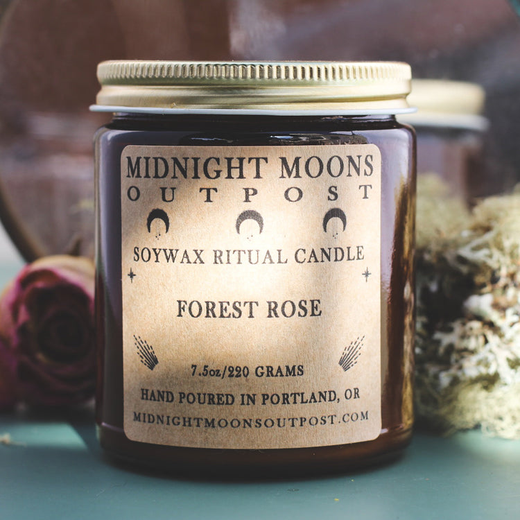 Forest Rose Soy Candle