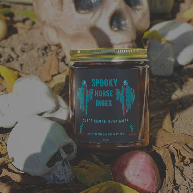 Spooky Horse Rides Soy Candle