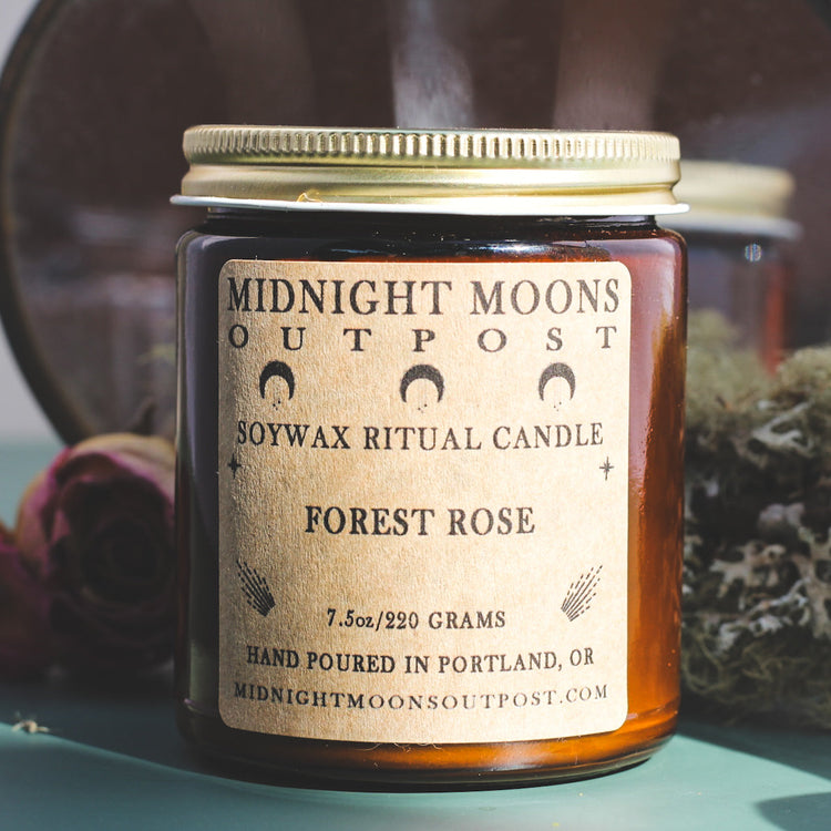 Forest Rose Soy Candle