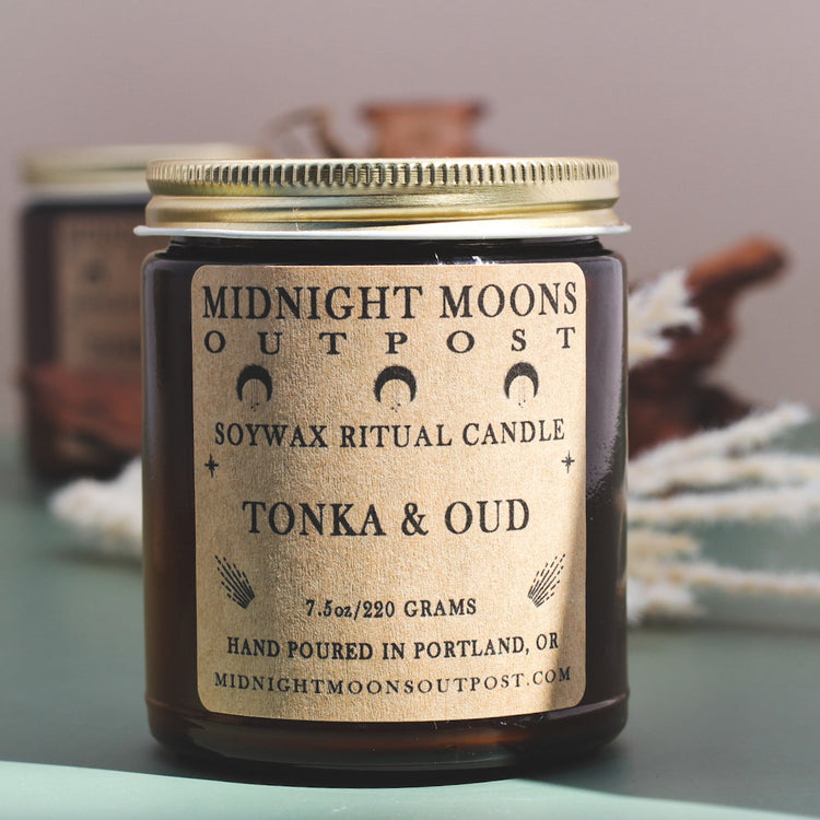 Tonka & Oud Soy Candle