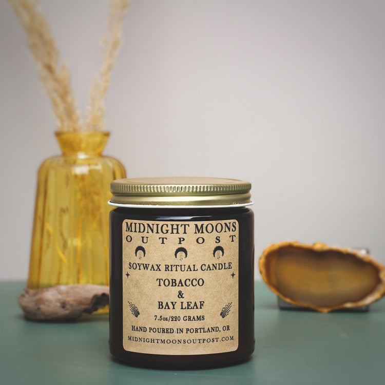 Tobacco & Bayleaf Soy Candle