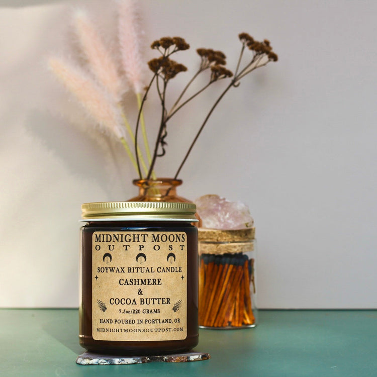 Cashmere & Cocoa Butter Soy Candle
