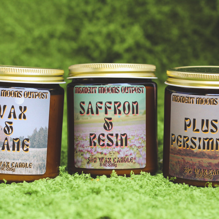 Saffron & Resin Soy Candle