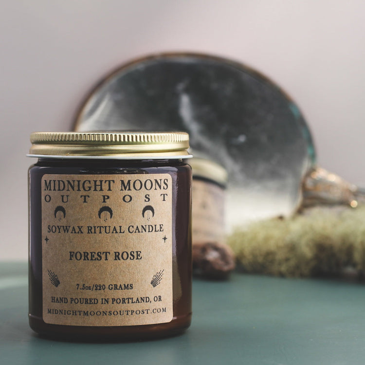 Forest Rose Soy Candle