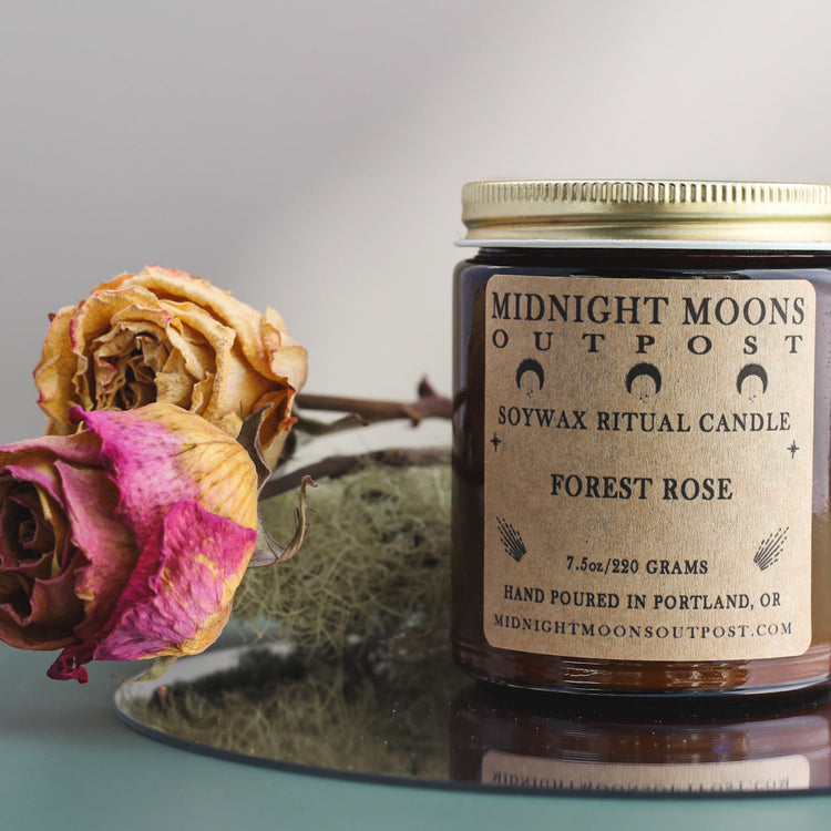 Forest Rose Soy Candle