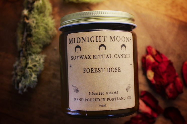 Forest Rose Soy Candle