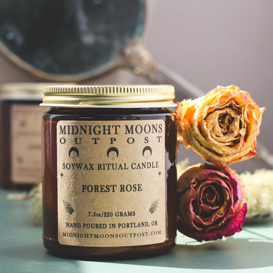 Forest Rose Soy Candle