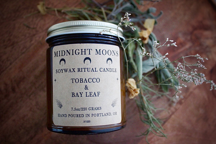 Tobacco & Bayleaf Soy Candle