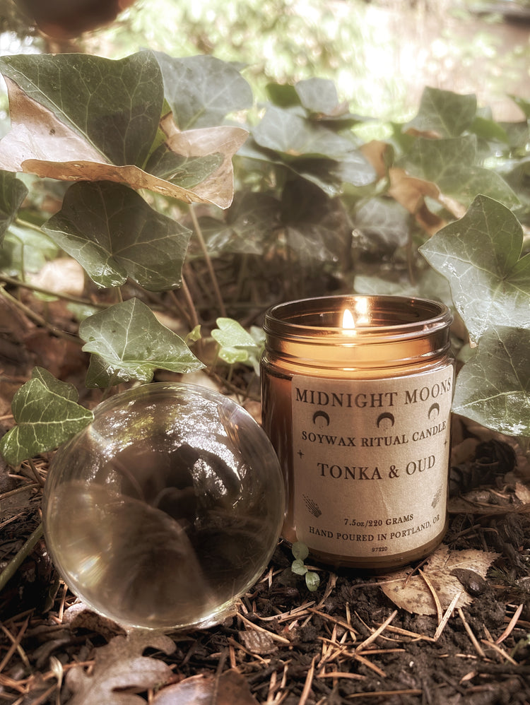 Tonka & Oud Soy Candle