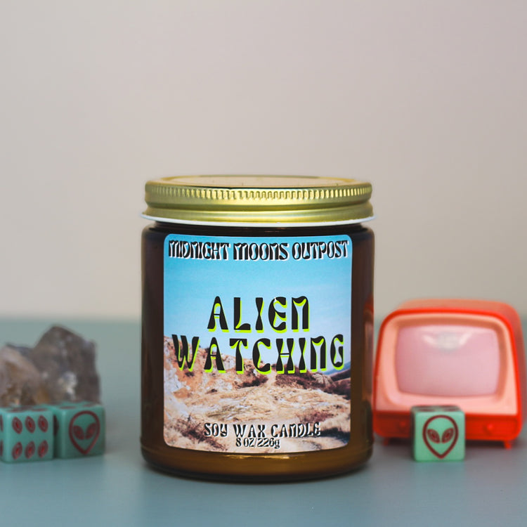 Alien Watching Soy Candle