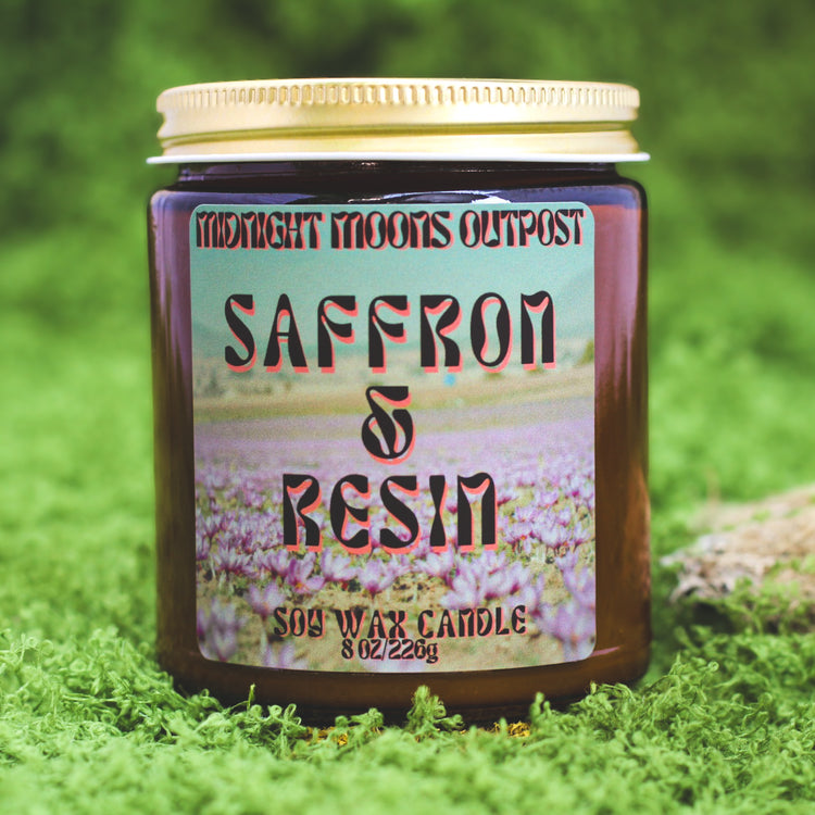 Saffron & Resin Soy Candle