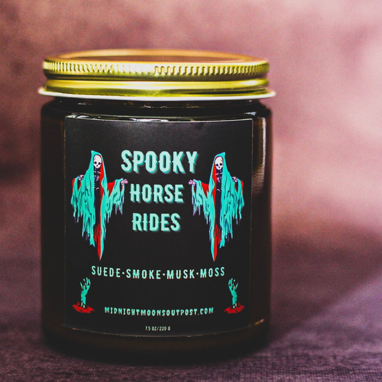 Spooky Horse Rides Soy Candle