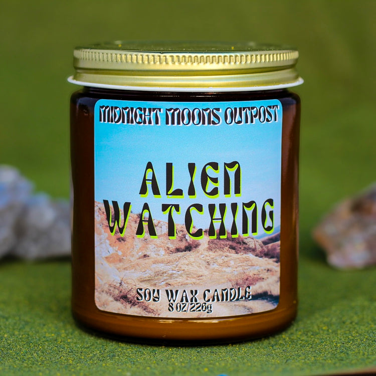 Alien Watching Soy Candle