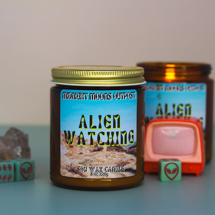 Alien Watching Soy Candle