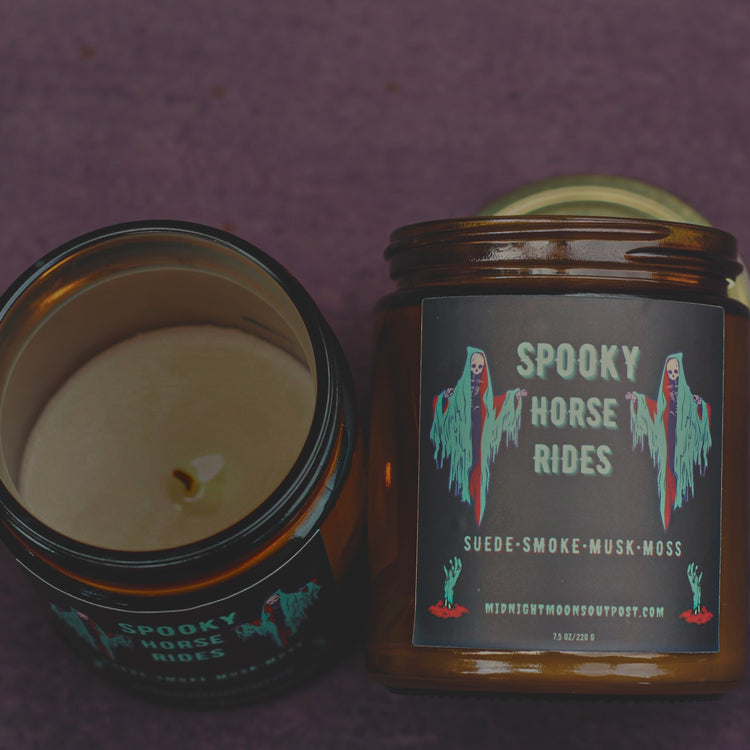 Spooky Horse Rides Soy Candle