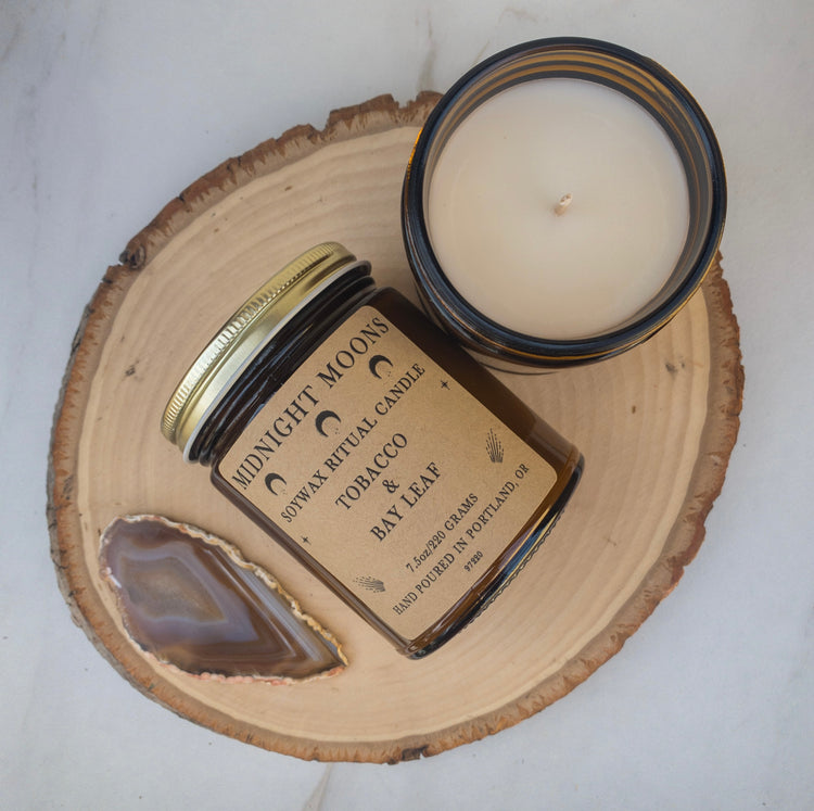 Tobacco & Bayleaf Soy Candle