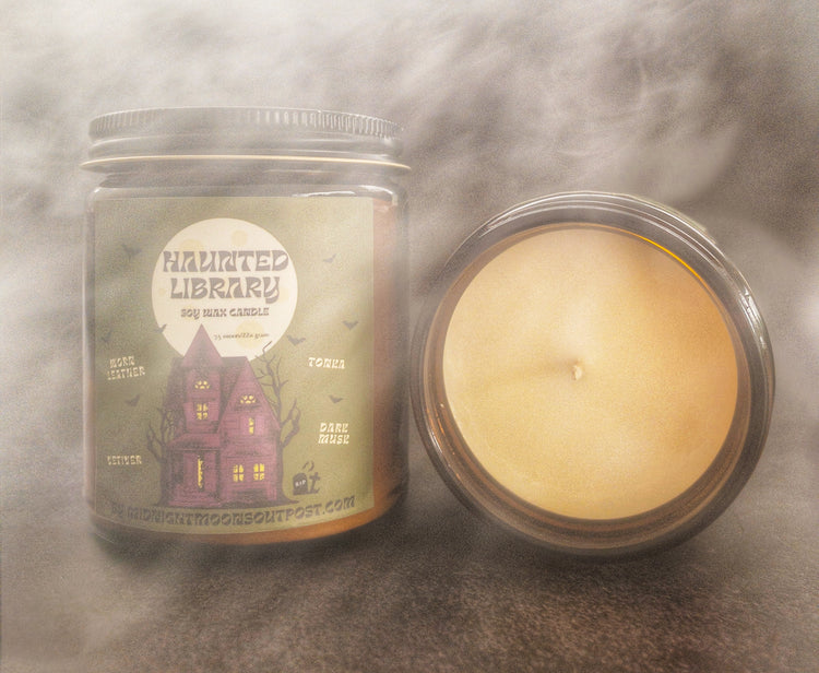 HAUNTED LIBRARY CANDLE
